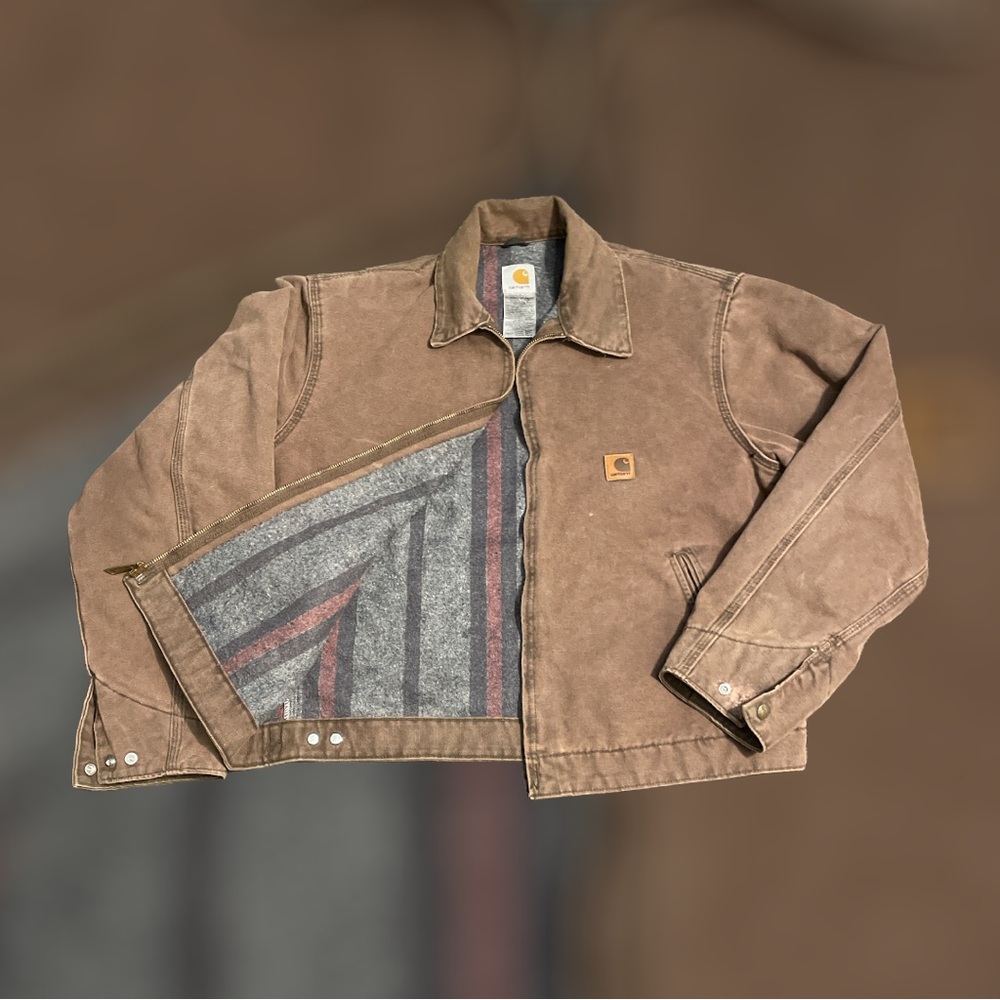 Vintage Carhartt Blanket Lined Jacket